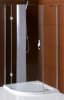 Gelco LEGRO Čtvrtkruhový sprchový kout (jednodílné dveře)