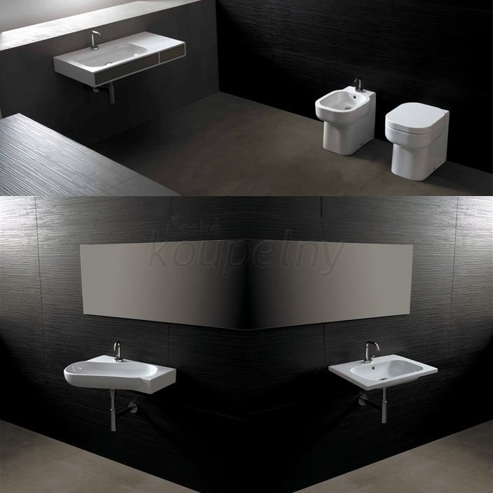 Designová série sanitární keramiky Area Ceramica NEAT - příklady interiérových realizací