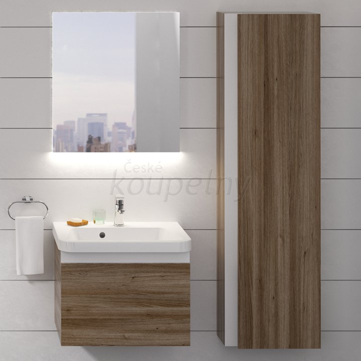 Designová koupelnová série Ravak KONCEPT 10° - příklad interiérové realizace