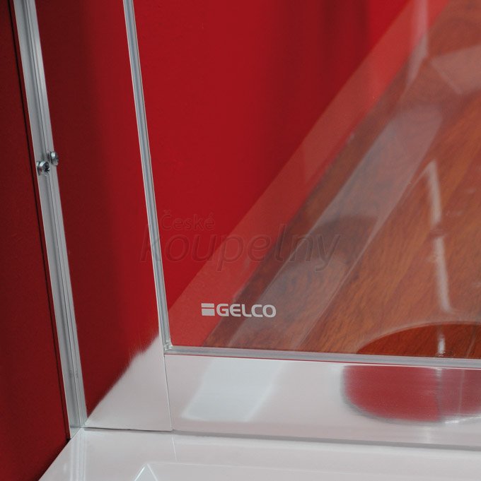 Produktová řada sprchových zástěn Gelco SIGMA - detail rámových profilů