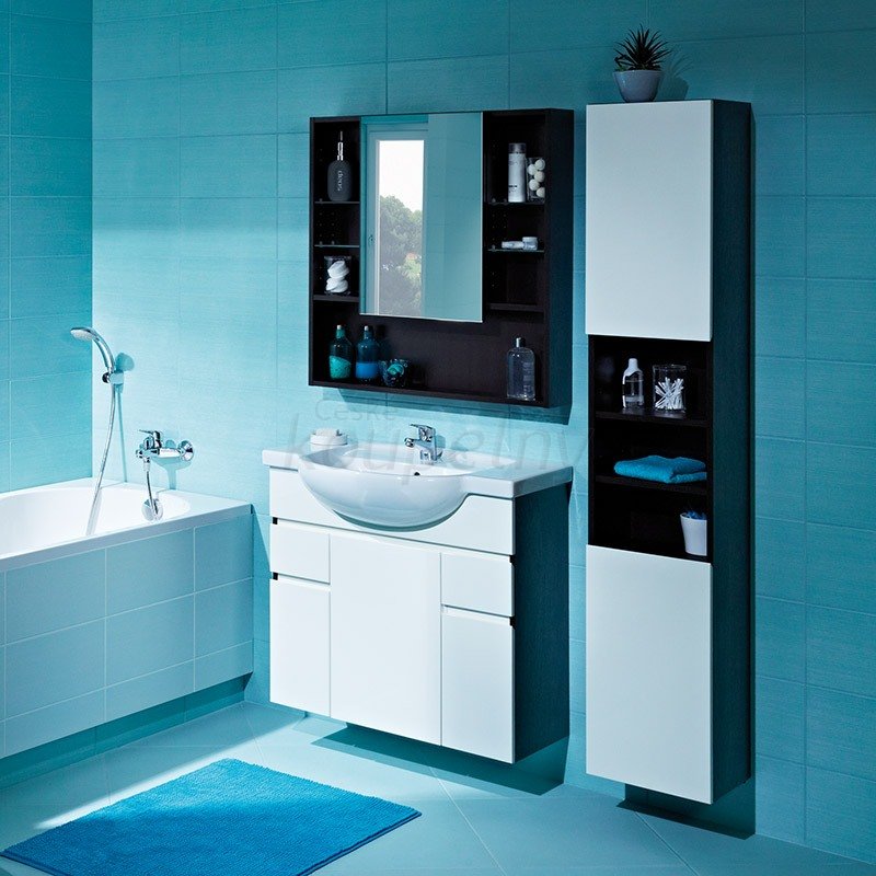 Designová koupelnová série Jika LYRA (příklad interiérové realizace)